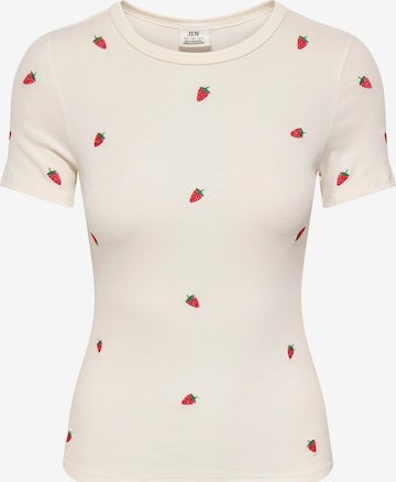 JDY Shirt 'JDYLUCKY' in White: front