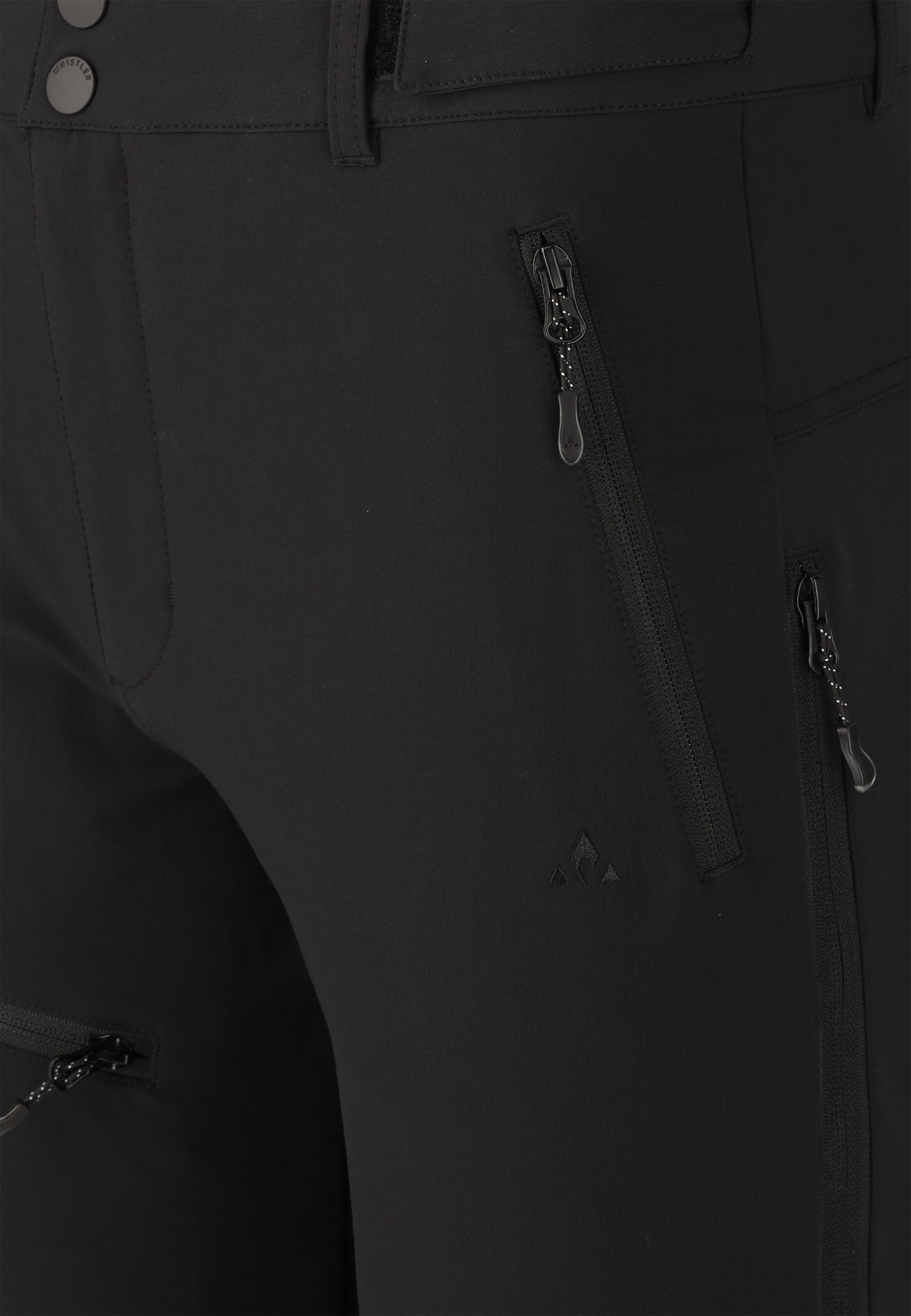 Whistler Regular Softshellhose 'Rexburg' in Schwarz