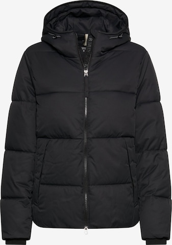 CAMEL ACTIVE Gefütterte Jacke mit reflektierenden Details in Schwarz: Vorderseite