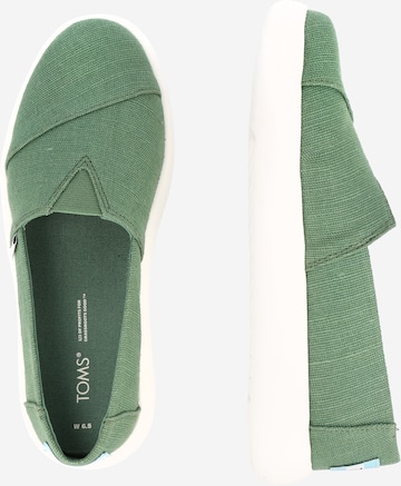 TOMS - Zapatillas sin cordones 'Alpargata Mallow' en verde