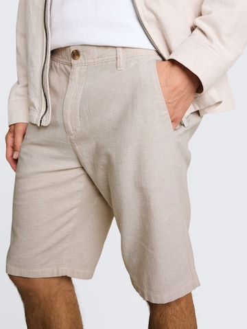 TOM TAILOR Regular Chino Pants in Beige