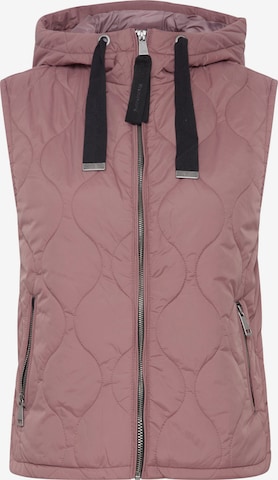 b.young Bodywarmer 'BERTA' in Roze: voorkant