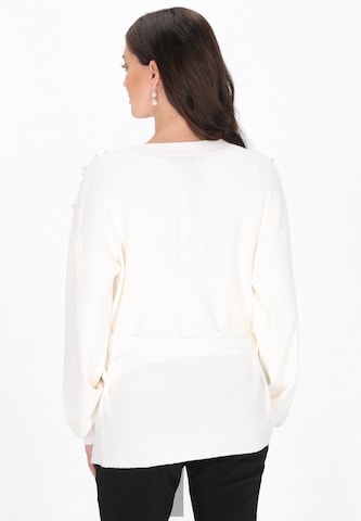 usha BLACK LABEL - Cárdigan en blanco