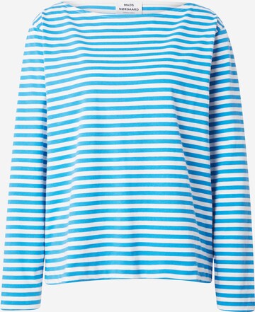 MADS NORGAARD COPENHAGEN Shirt in Blauw: voorkant