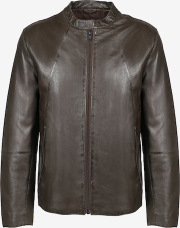 FREAKY NATION Välikausitakki ' Weekend-FN SA ' värissä ruskea: etupuoli