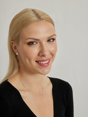 Luxenter Øreringe 'Básico' i hvid