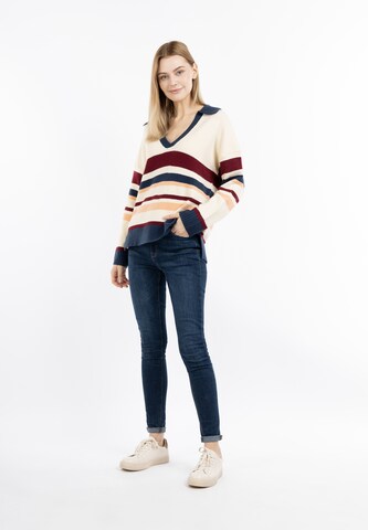 DreiMaster Maritim Sweater in Beige