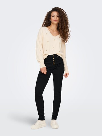 ONLY Skinny Jeans 'ONLROYAL' in Black