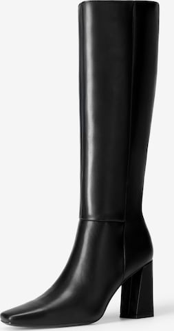 Bottes à lacets Dream Pairs en noir : devant