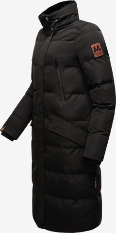 MARIKOO Winter Coat 'Schneesternchen' in Black