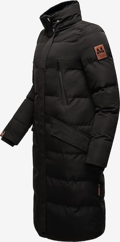 MARIKOO Płaszcz zimowy 'Schneesternchen' w kolorze czarny