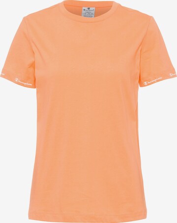 Champion Authentic Athletic Apparel T-Shirt in Orange: predná strana