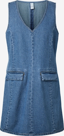 YAS Jurk 'YASMalea' in Blauw: voorkant