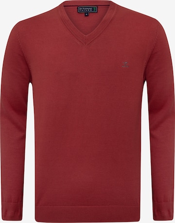 Sir Raymond Tailor Sweater 'Los Angeles' in Red: front