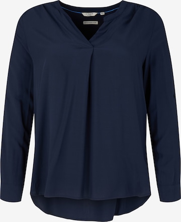 Tom Tailor Women + Blouse in Blauw: voorkant