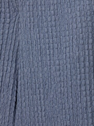 Wide Leg Pantalon Pull&Bear en bleu