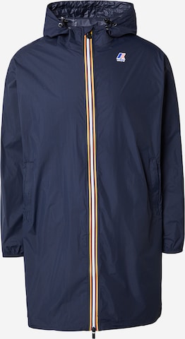 zils K-Way Funkcionāla jaka 'Le Vrai Eiffel 4.0 East': no priekšpuses