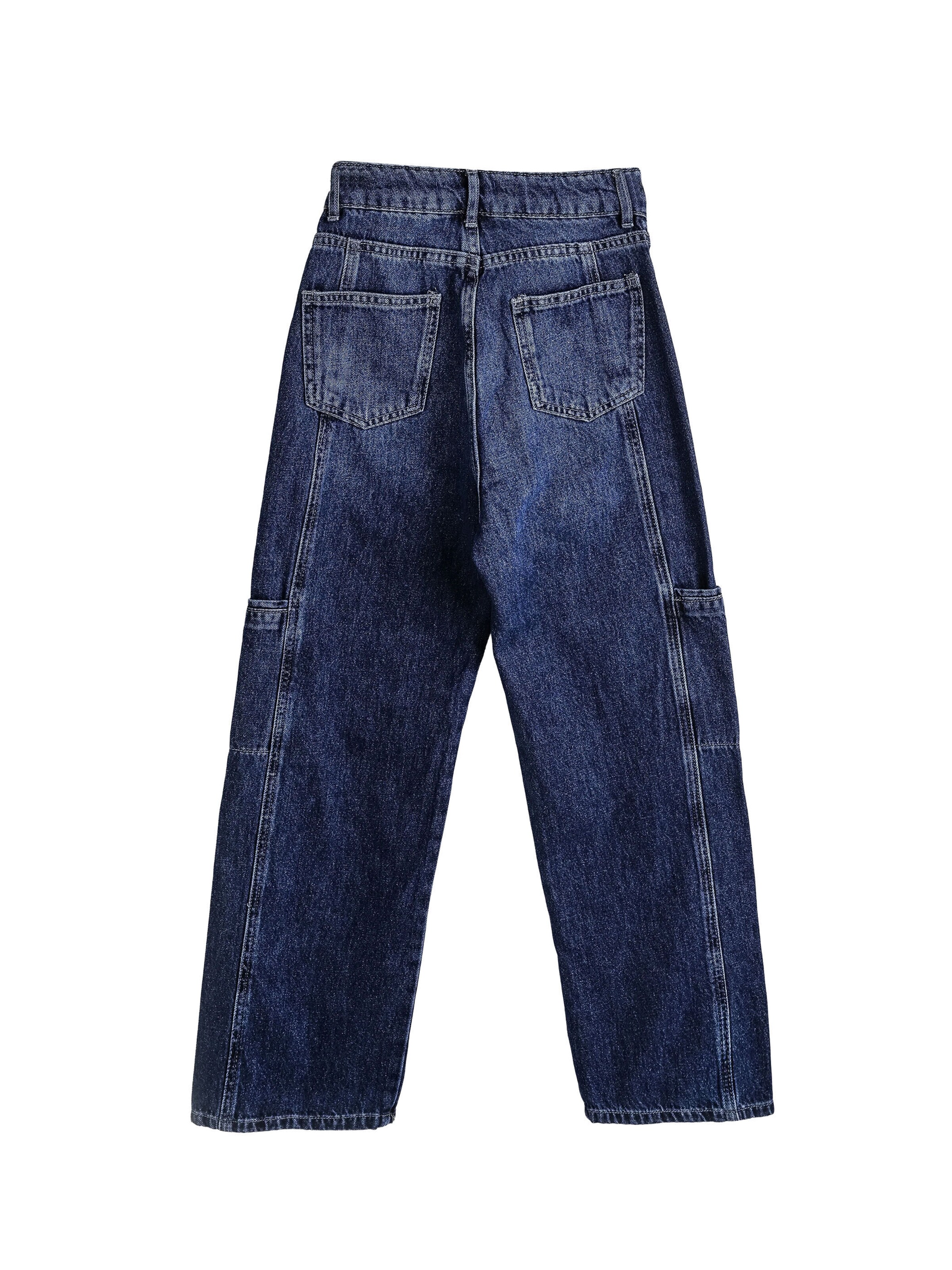 Solang Wide Leg Hose Wide-Leg Jeans in Blau