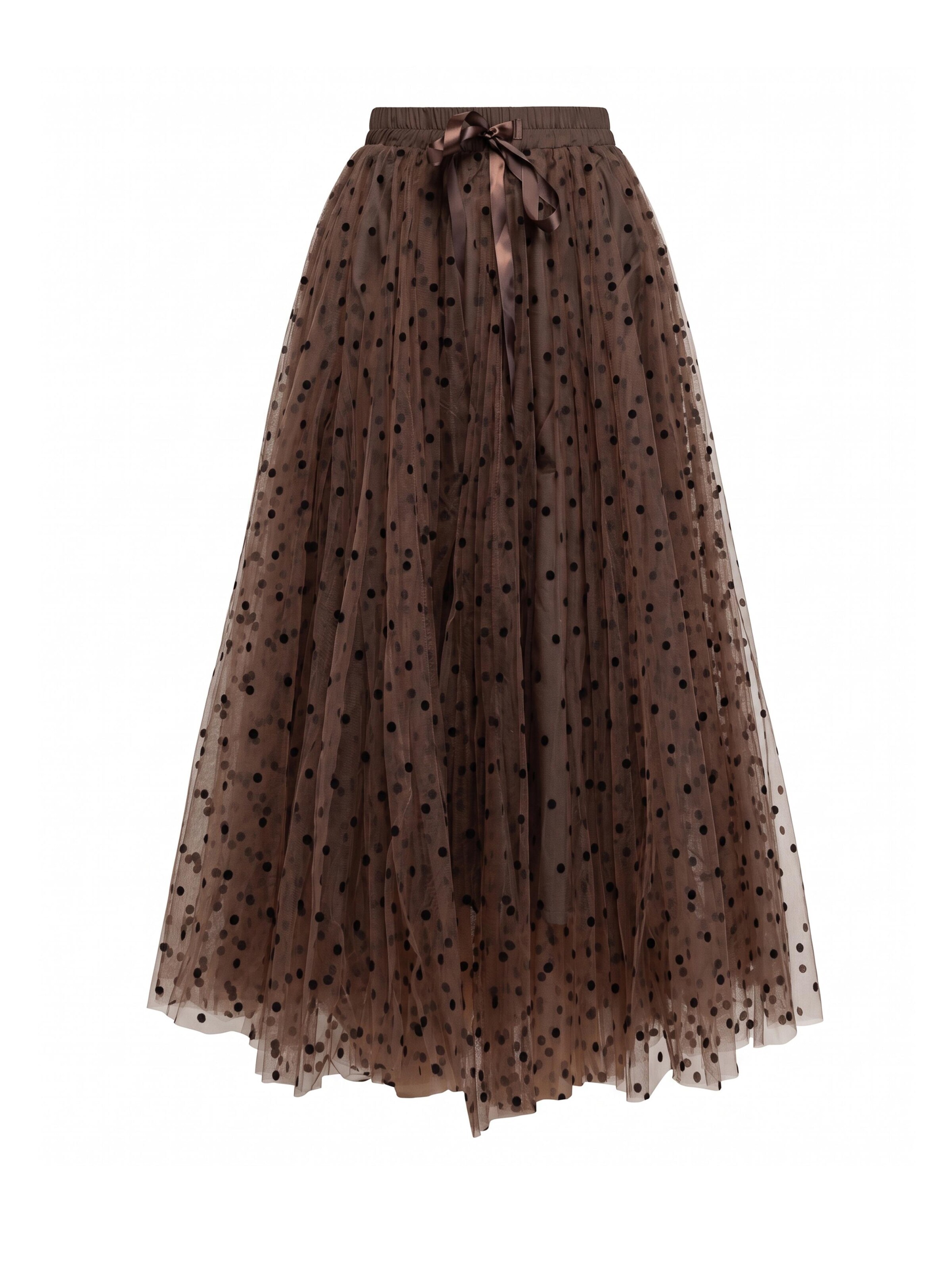 Tantra Rok 'Falda' in Bruin: voorkant