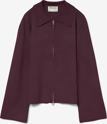 VERO MODA Strickjacke 'VMHanna' in Rot: Vorderseite