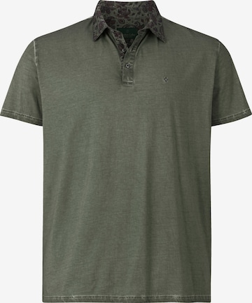 Charles Colby Shirt ' Earl Kinnet ' in Groen: voorkant