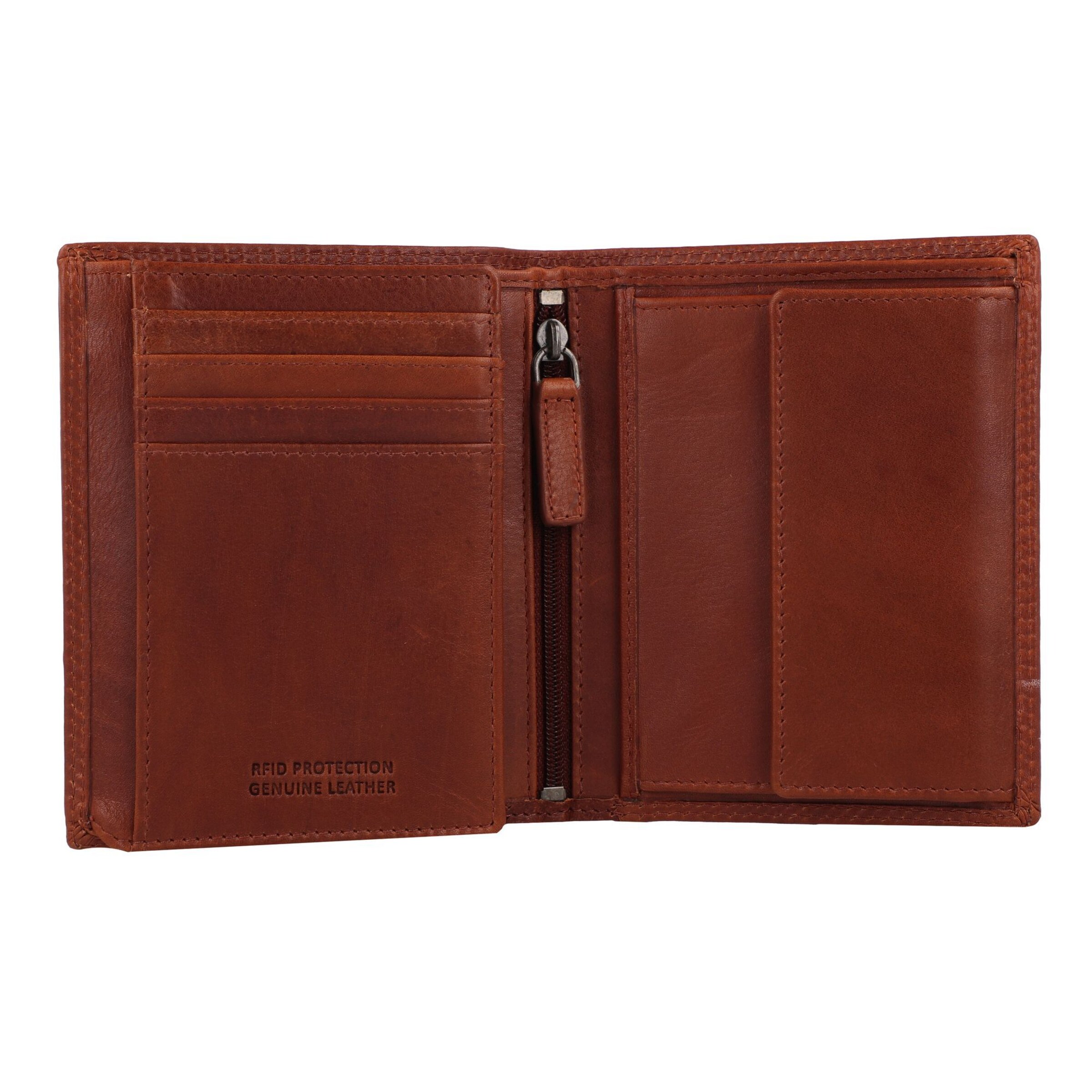 GREENBURRY Wallet 'Vintage' in Brown