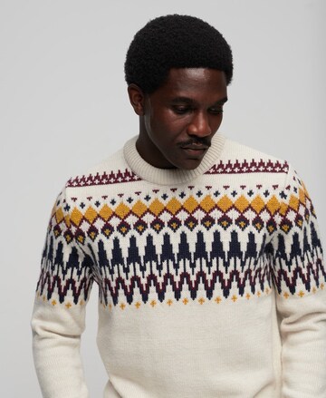 Superdry Trui in Wit