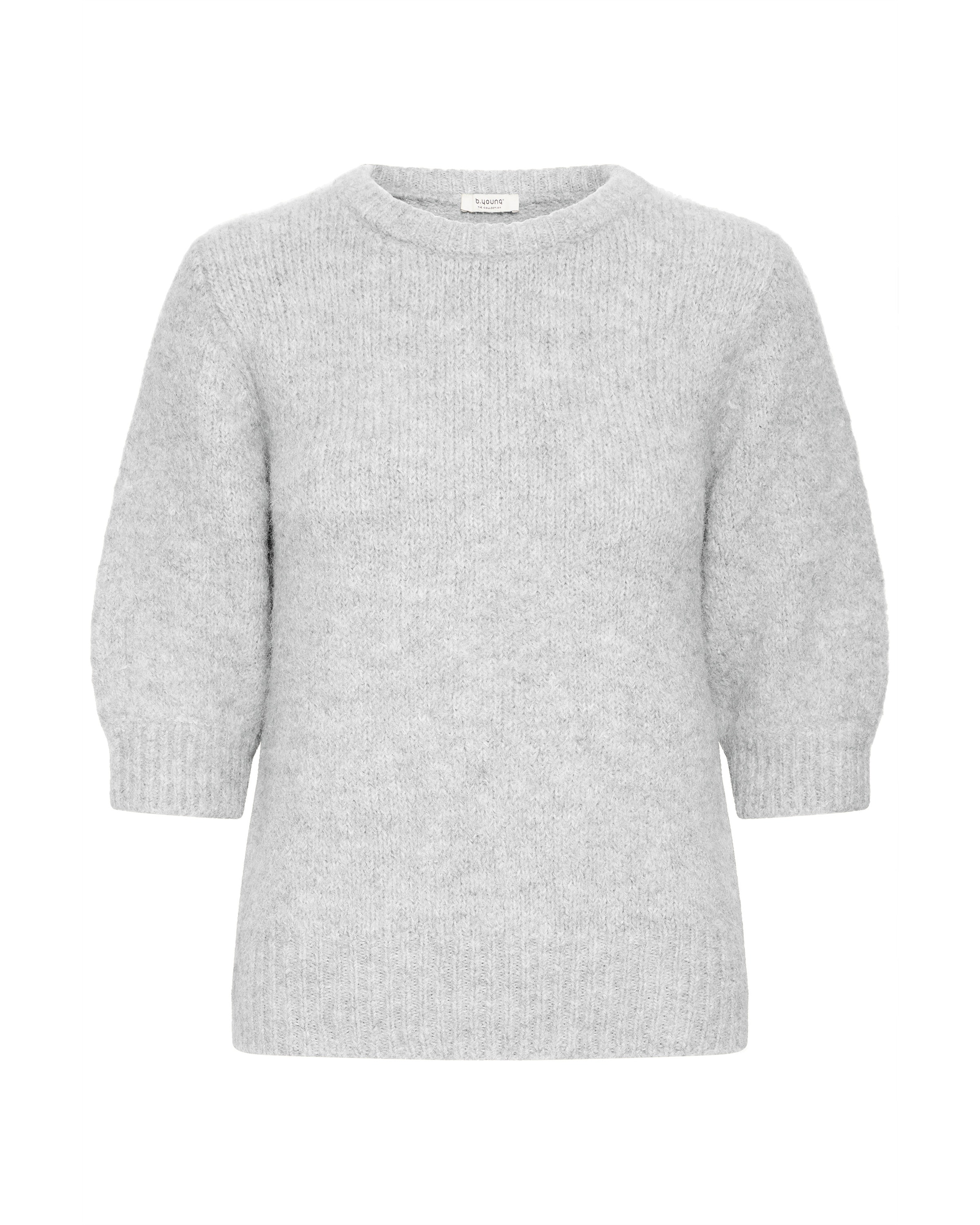 Pull-over 'BYMillers' b.young en gris : devant