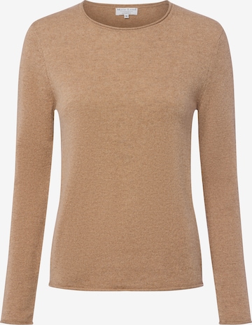 Pull-over Marie Lund en marron : devant