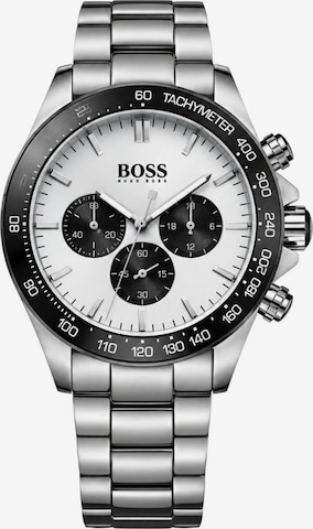 BOSS Analoog horloge 'Herrenuhr HB1512965' in Zwart: voorkant