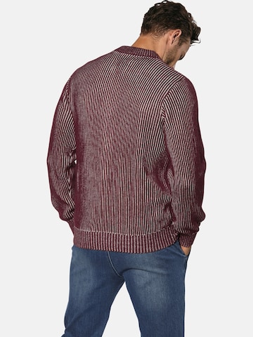 BABISTA Gebreid vest 'Alvian' in Rood