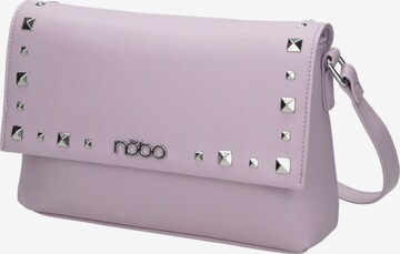 NOBO Crossbody Bag 'Studs' in Purple