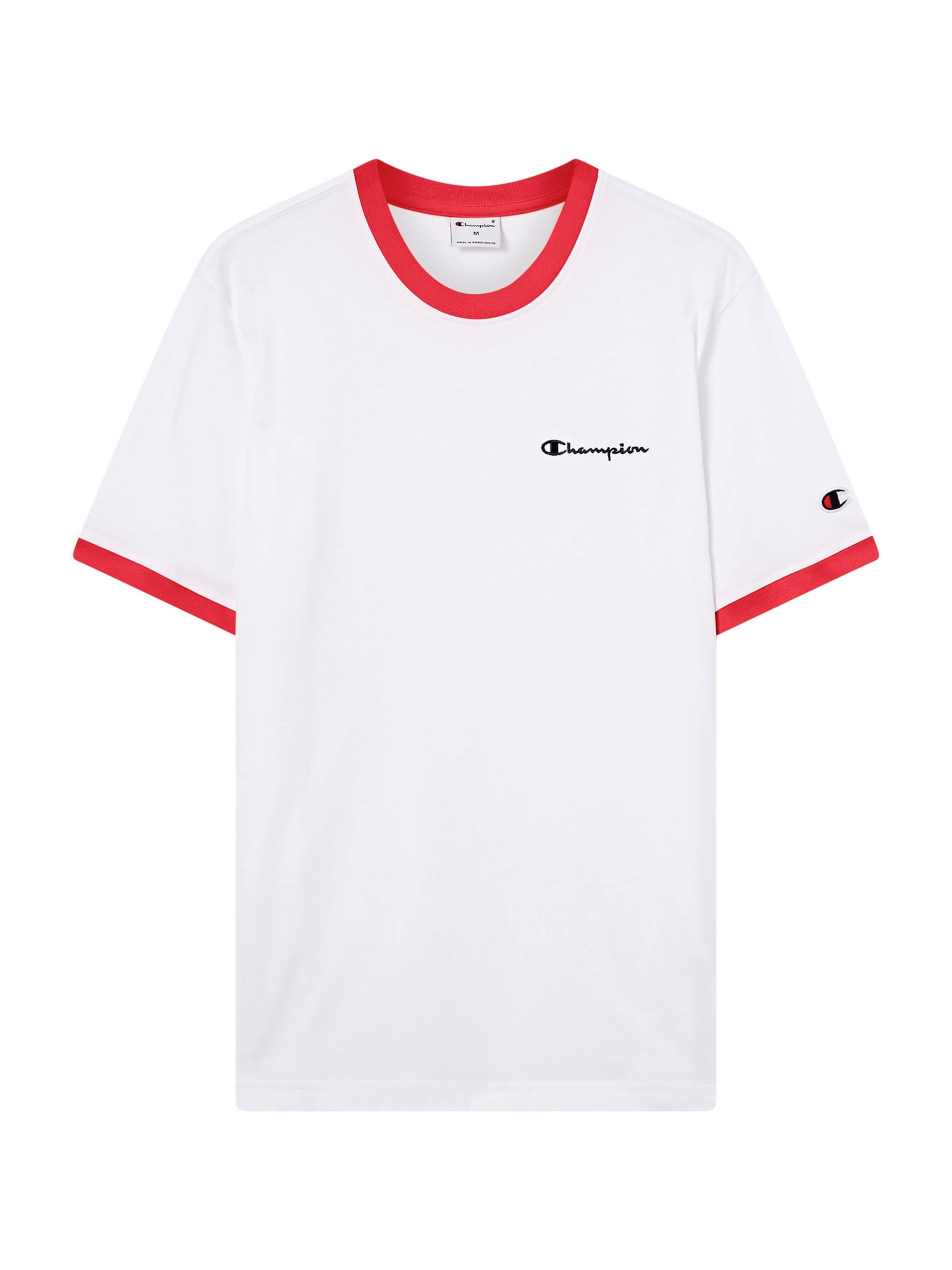 Champion Authentic Athletic Apparel Μπλουζάκι σε λευκό: μπροστά