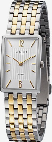 REGENT Analog Watch in Gold: front