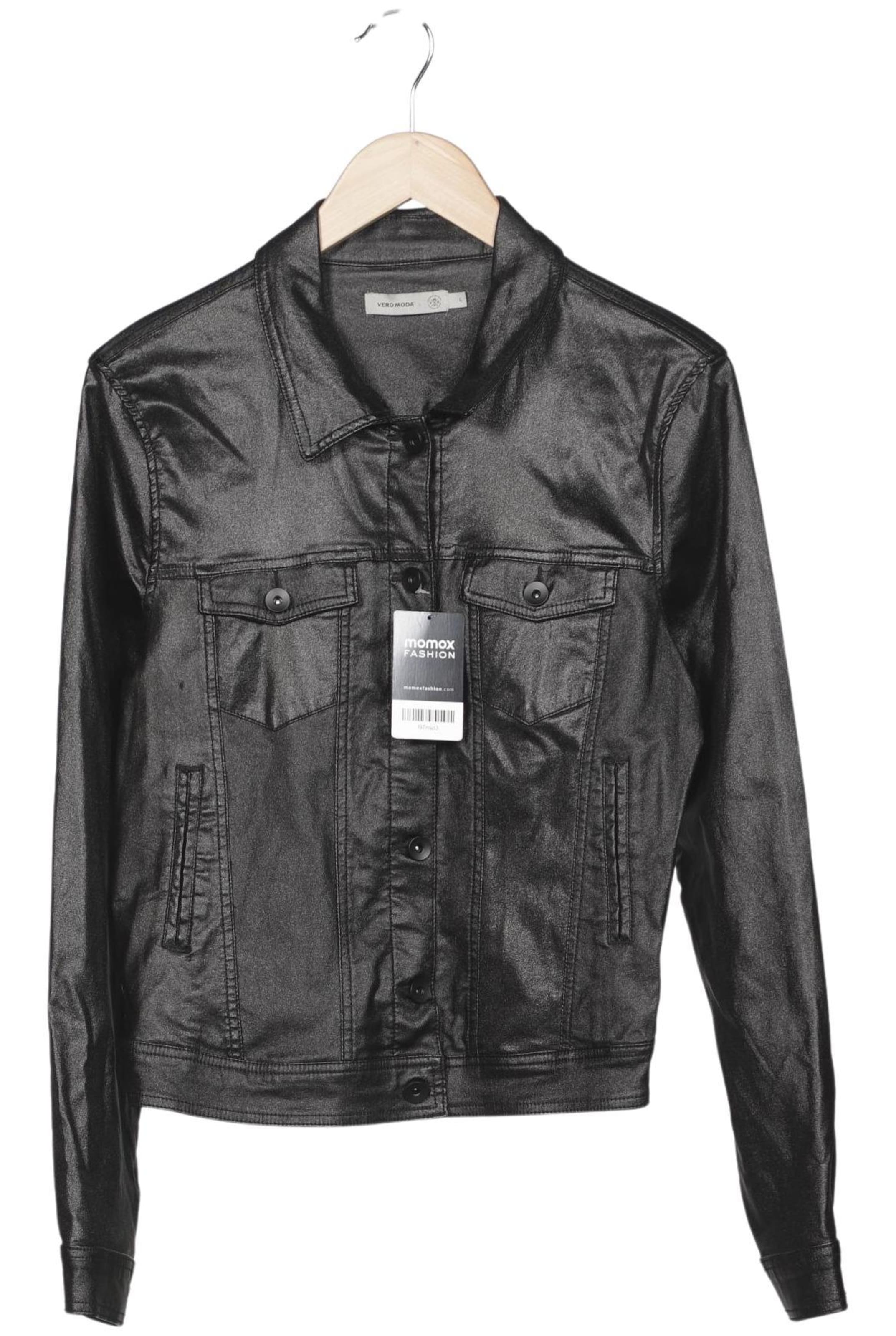 VERO MODA Jacket & Coat in L in Black: front