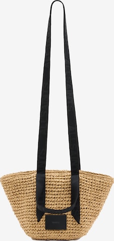 smėlio AllSaints Pirkinių krepšys 'CELAYNE': priekis