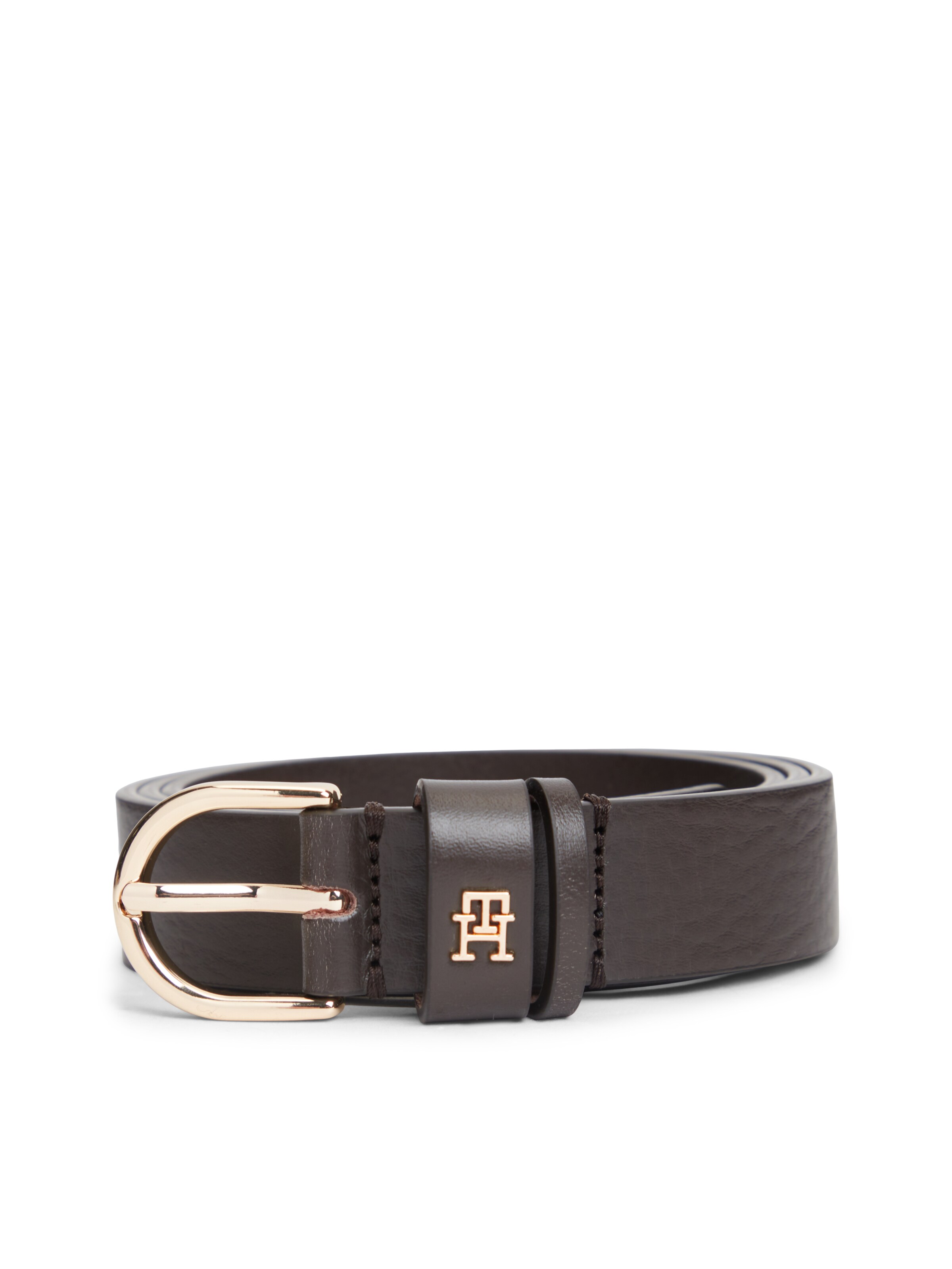 TOMMY HILFIGER Ζώνη 'ESSENTIAL EFFORTLESS' σε καφέ: μπροστά