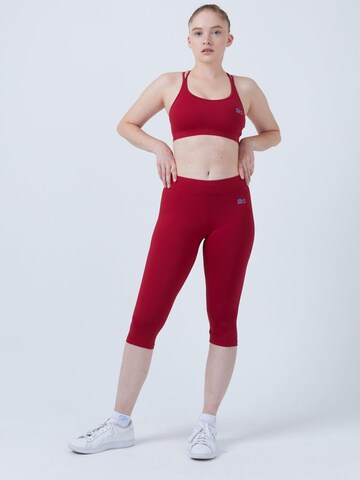 SPORTKIND Leggings '3/4 Leggings'‌‌‌‌‌ in Rot: Vorderseite