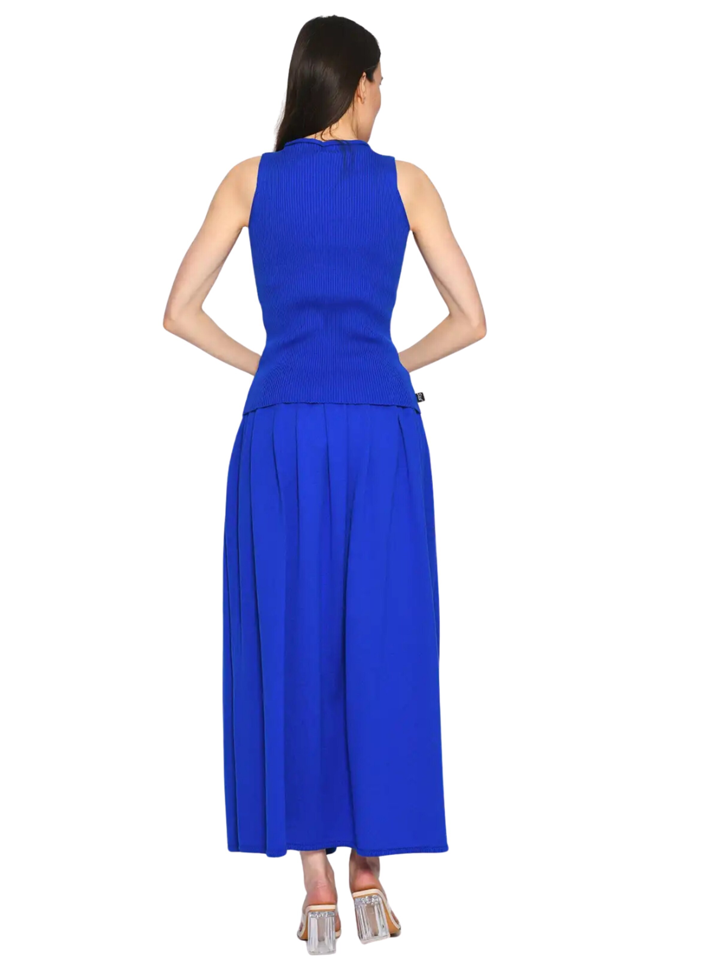 Süel knitwear - Falda 'Hanna' en azul