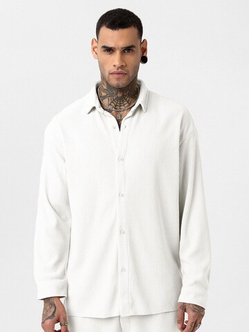 Coupe regular Chemise 'Valerio' Dandalo en blanc : devant