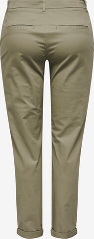 Regular Pantalon chino ONLY en vert