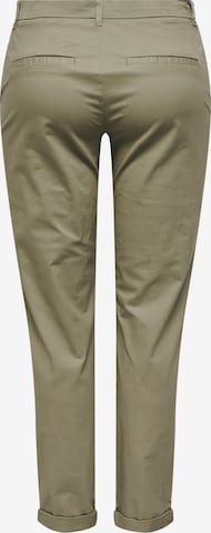 Regular Pantalon chino ONLY en vert