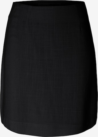 SELECTED FEMME - Falda 'Viva' en negro: frente