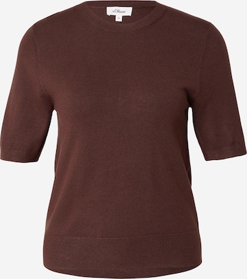 Pullover di s.Oliver in marrone: frontale