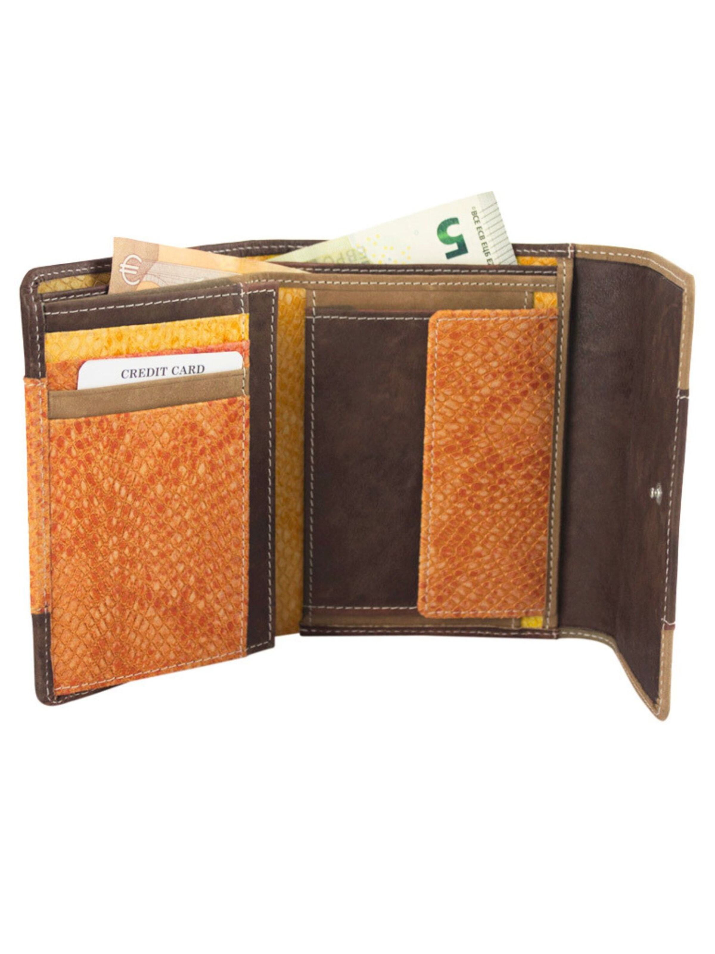 Sunsa Wallet in Brown