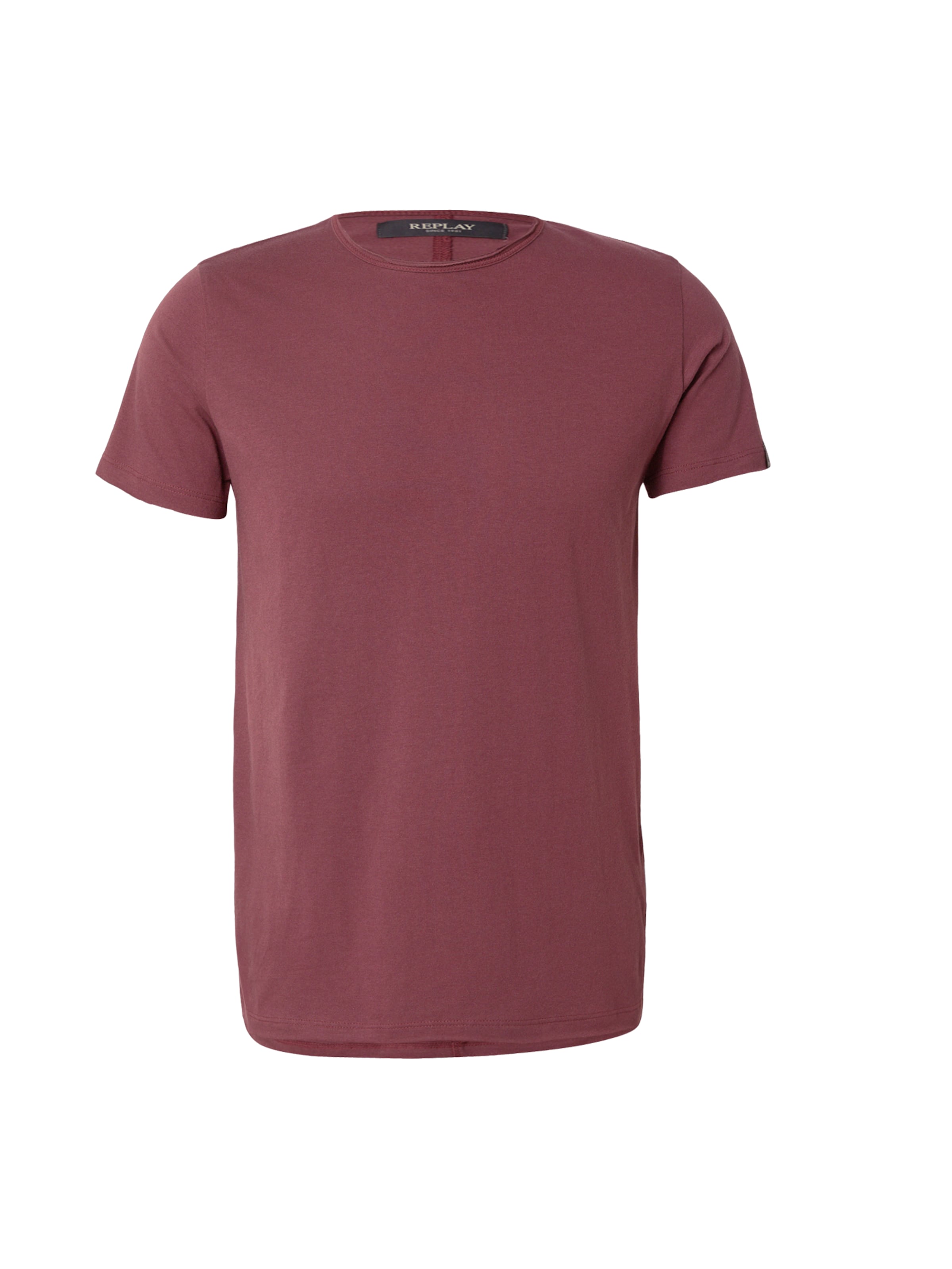 REPLAY Shirt in Rood: voorkant