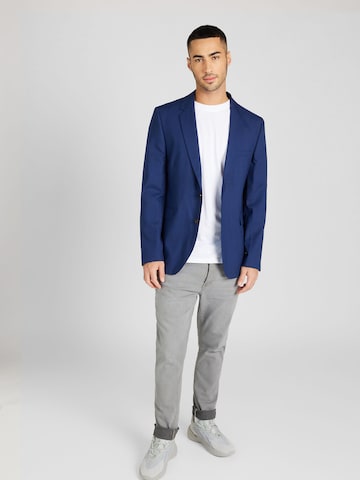 Coupe regular Veste de costume BURTON MENSWEAR LONDON en bleu