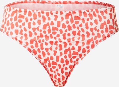 SLOGGI Bas de bikini 'Shore Koh Tachai' en rose clair / rouge clair / blanc, Vue avec produit