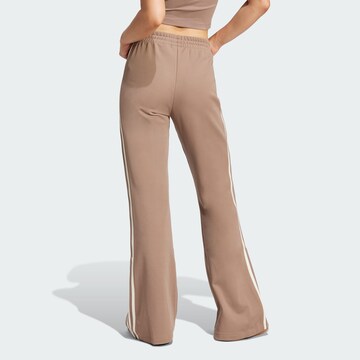 évasé Pantalon 'Adicolor' ADIDAS ORIGINALS en marron