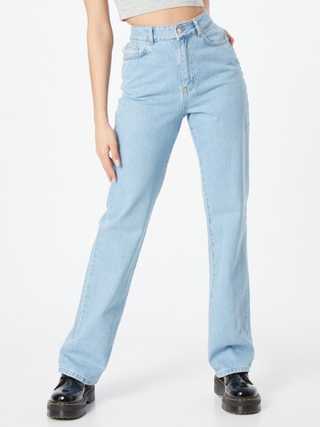 Flared Jeans di NA-KD in blu: frontale